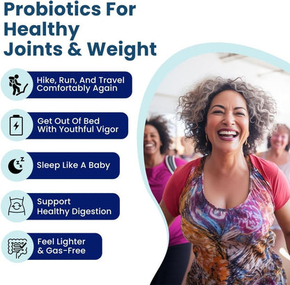 BB Company Provitalize | Probiotics forWomen Digestive Health, Menopause,Joint Support
